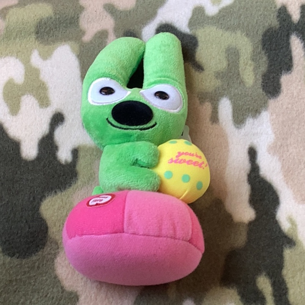 COPY - Green and Pink Plush Toy